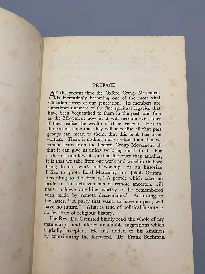 Group Movements Throughout the Ages, First Printing 1935 - Robert H. Murray Recovery Collectibles