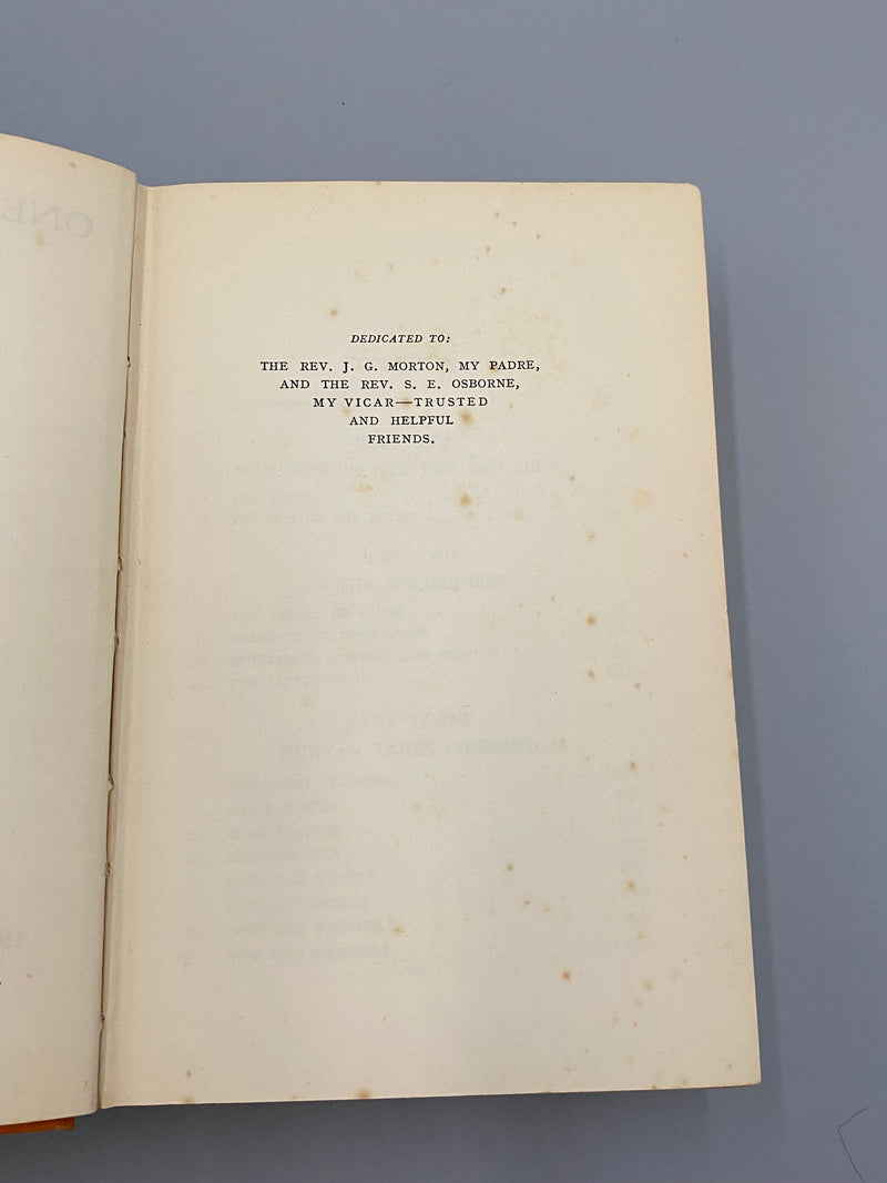 One Thing I Know by A.J. Russell - First Printing 1933 Recovery Collectibles