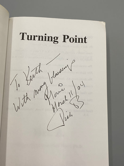 Turning Point: A History of Early A.A.'s Spiritual Roots and Successes, SIGNED by Dick B. - 1997 First Printing Recovery Collectibles