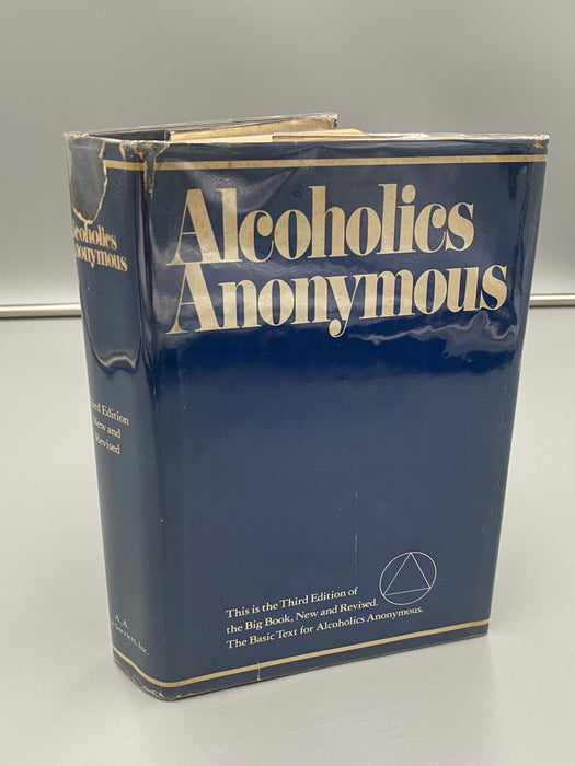 Alcoholics Anonymous 3rd Edition 2nd Printing - 1977, ODJ Recovery Collectibles