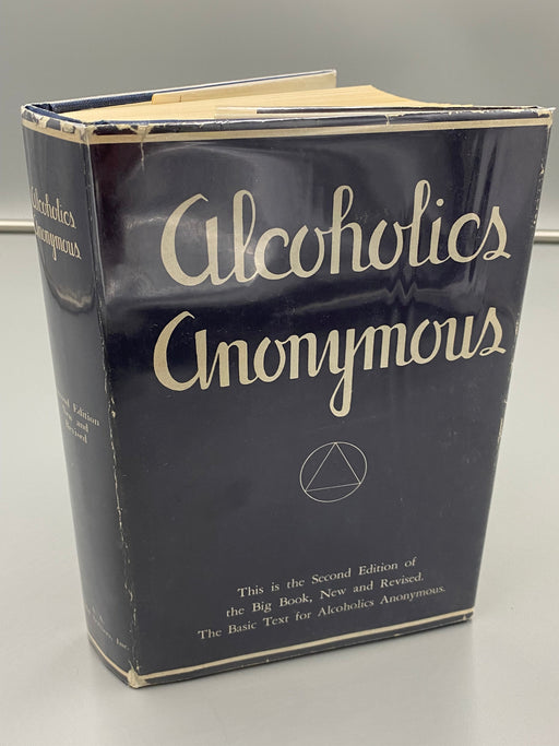 Alcoholics Anonymous 2nd Edition 10th Printing - 1969, ODJ Recovery Collectibles