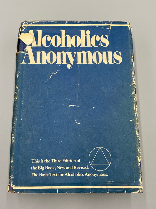 Alcoholics Anonymous 3rd Edition 5th Printing - 1978, ODJ Recovery Collectibles