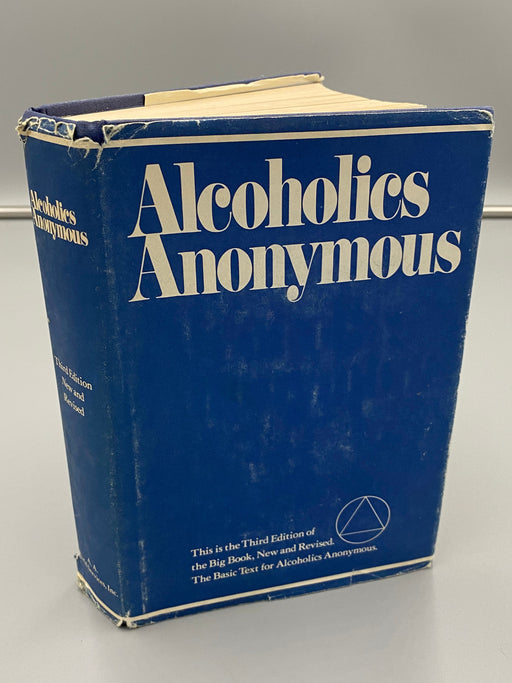 Alcoholics Anonymous 3rd Edition 8th Printing - 1980, ODJ Recovery Collectibles