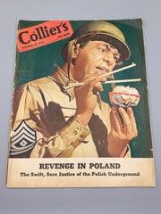 Collier’s - October 30, 1943 - Includes 'Wet and Dry School' Article Recovery Collectibles