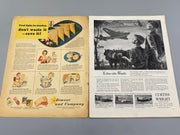Collier’s - October 30, 1943 - Includes 'Wet and Dry School' Article Recovery Collectibles