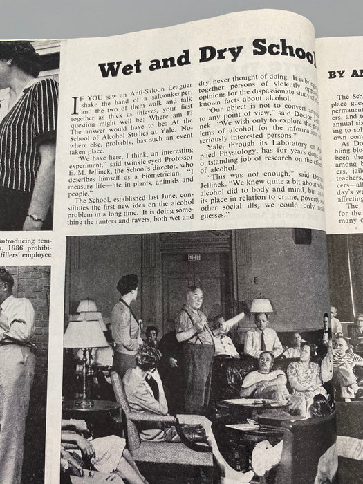 Collier’s - October 30, 1943 - Includes 'Wet and Dry School' Article Recovery Collectibles