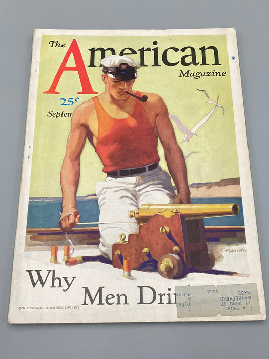 The American Magazine - Includes 'Why Men Drink' by Richard Peabody - September 1931 Recovery Collectibles