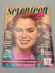 Seventeen Magazine, January 1979 - Includes 'How Not to Become and Alcoholic' Recovery Collectibles
