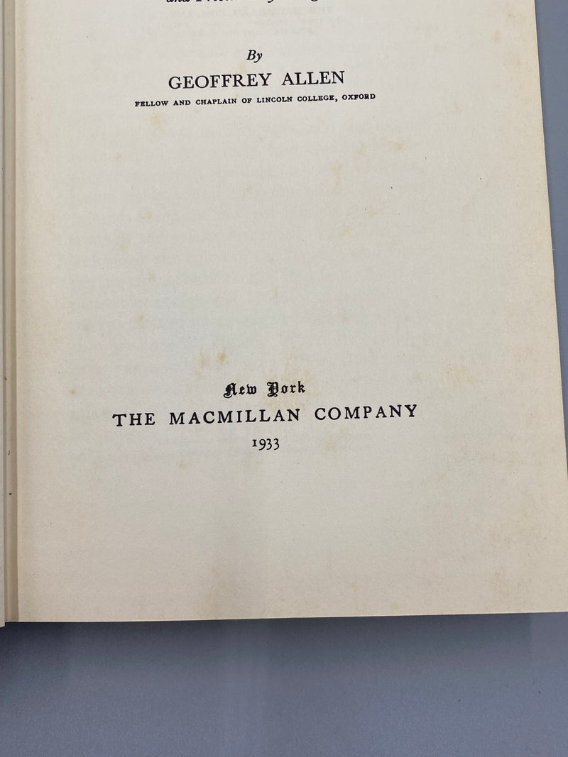 He That Cometh by Geoffrey Allen - 1933 First Edition (US) Recovery Collectibles