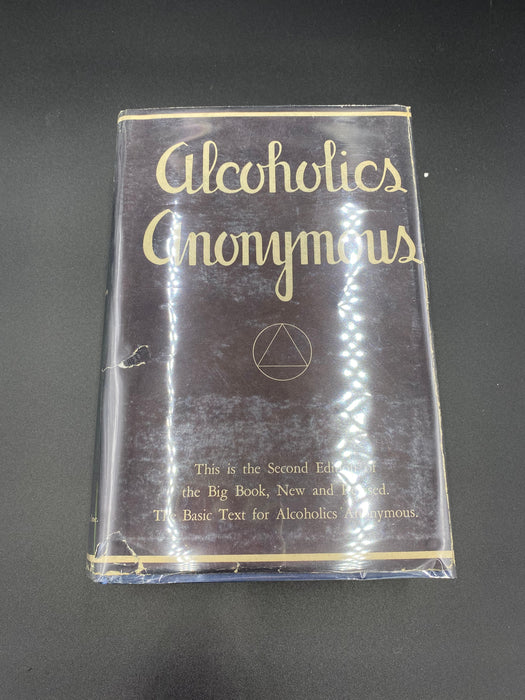 Alcoholics Anonymous 2nd Edition, 16th Printing - 1974, ODJ Recovery Collectibles