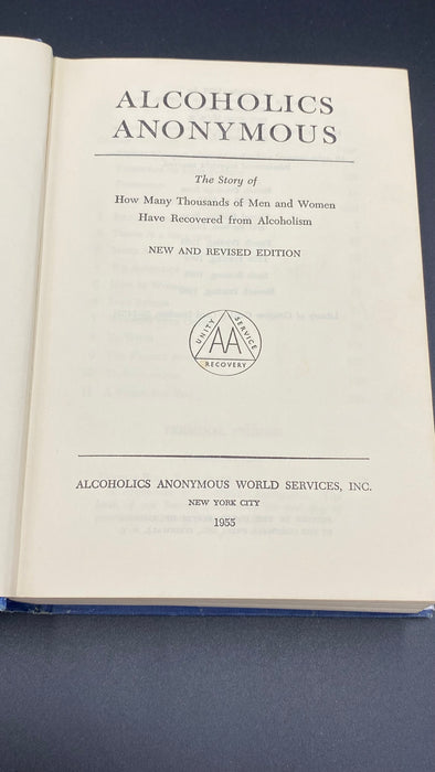 Alcoholics Anonymous 2nd Edition 7th Printing - 1965, ODJ Recovery Collectibles