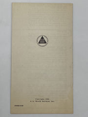 Is A.A. For You? - AA Pamphlet Dr. Sucher