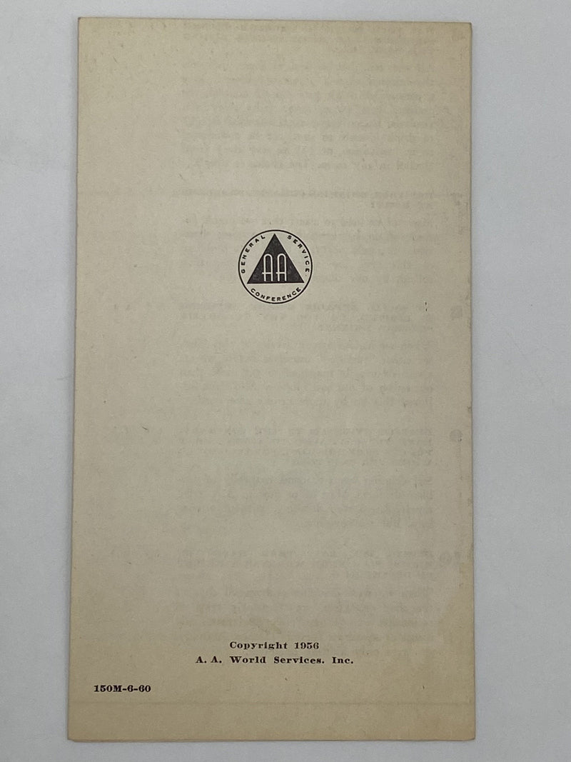 Is A.A. For You? - AA Pamphlet Dr. Sucher