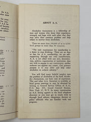 Is A.A. For You? - AA Pamphlet Dr. Sucher