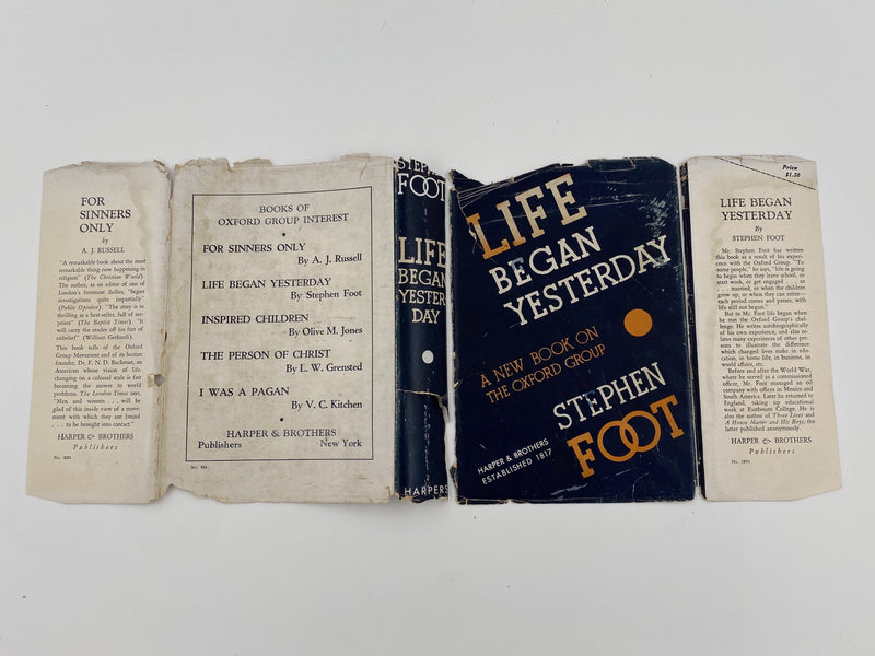 Life Began Yesterday by Stephen Foot - Fourth Edition - ODJ Recovery Collectibles
