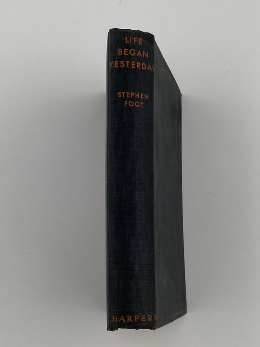 Life Began Yesterday by Stephen Foot - Fourth Edition - ODJ Recovery Collectibles