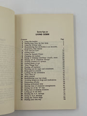 Living Sober 19th Printing 1989 Recovery Collectibles