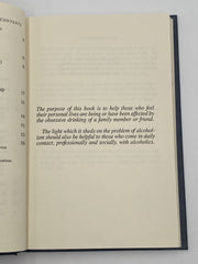Living with an Alcoholic - Revised Expanded Edition - 11th Printing 1982 - ODJ Recovery Collectibles
