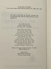 Living with an Alcoholic - Revised Expanded Edition - 11th Printing 1982 - ODJ Recovery Collectibles
