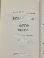 Living with an Alcoholic - Revised Expanded Edition First Printing 1966 - ODJ Recovery Collectibles