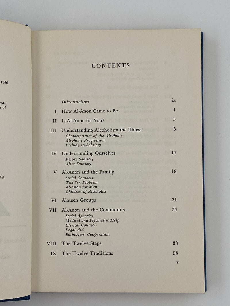 Living with an Alcoholic - Revised Expanded Edition First Printing 1966 - ODJ Recovery Collectibles