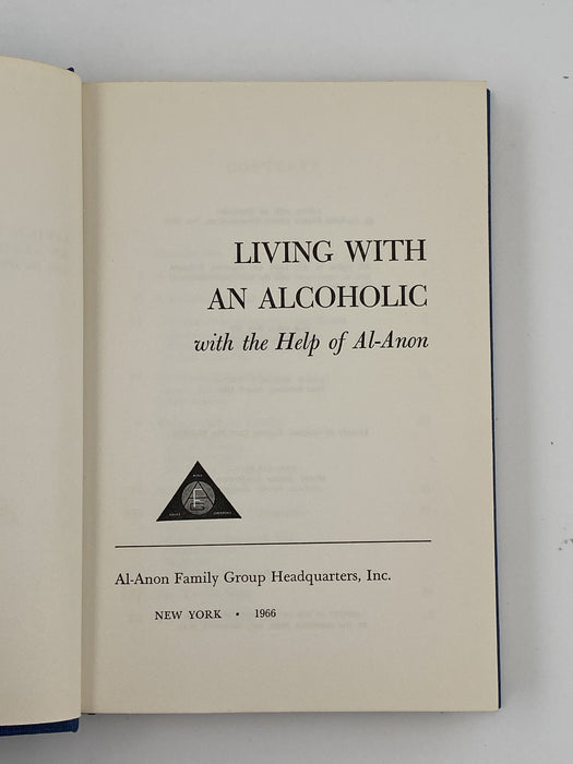 Living with an Alcoholic - Revised Expanded Edition First Printing 1966 - ODJ Recovery Collectibles