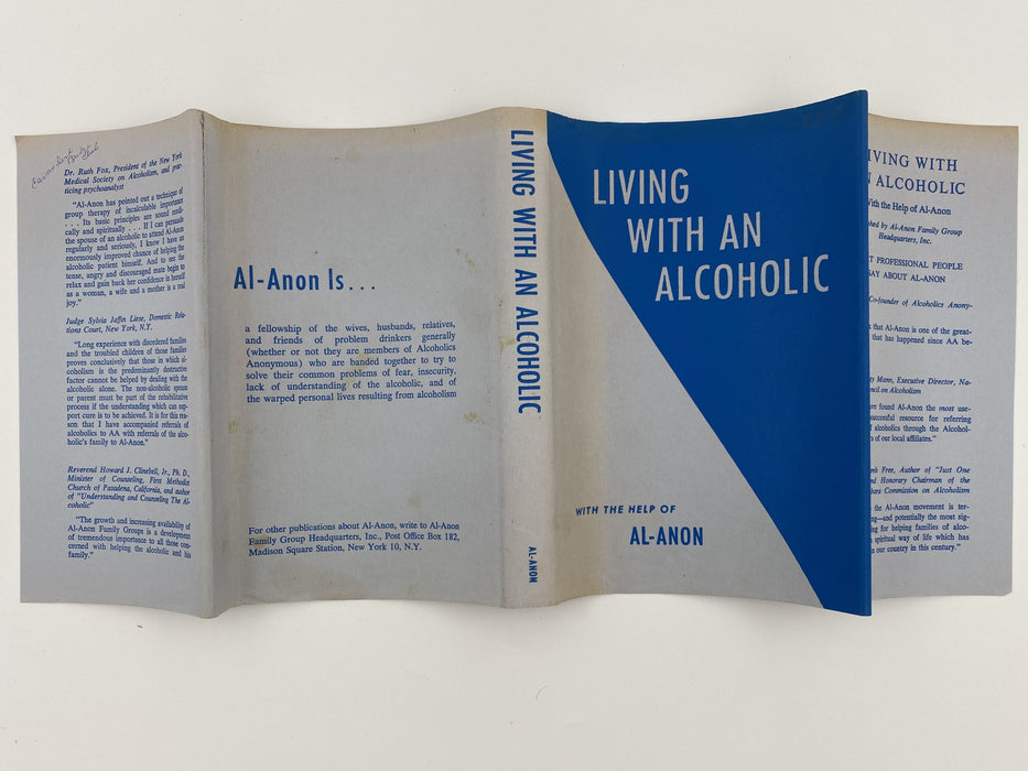 Living with an Alcoholic 2nd Printing 1962 - ODJ Recovery Collectibles