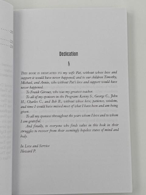 My Life On A Frozen Lake by Howard P Alcoholics Anonymous Recovery Collectibles