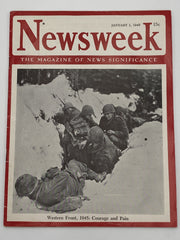 Newsweek - Johns Hopkins - January 1945 Recovery Collectibles