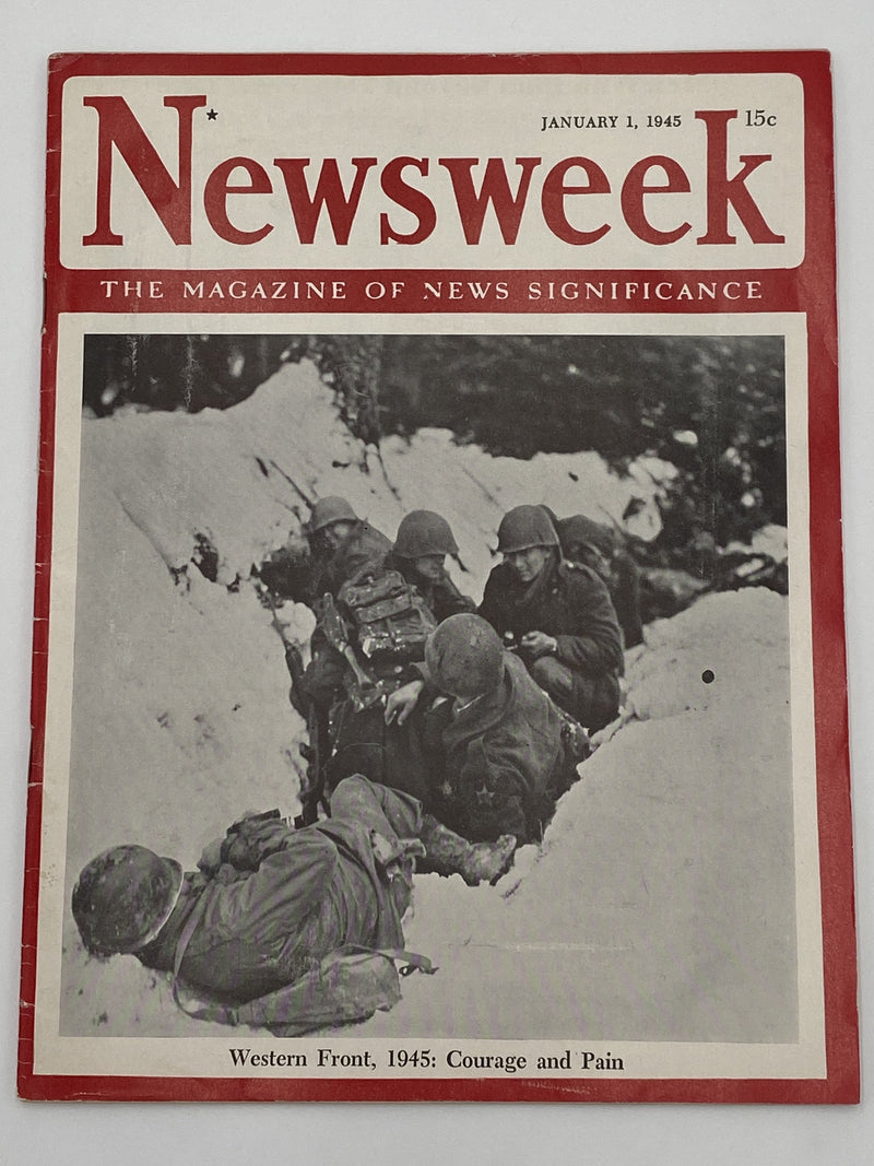 Newsweek - Johns Hopkins - January 1945 Recovery Collectibles