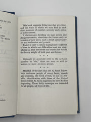 One Day At A Time In Al-Anon - 1981 Recovery Collectibles