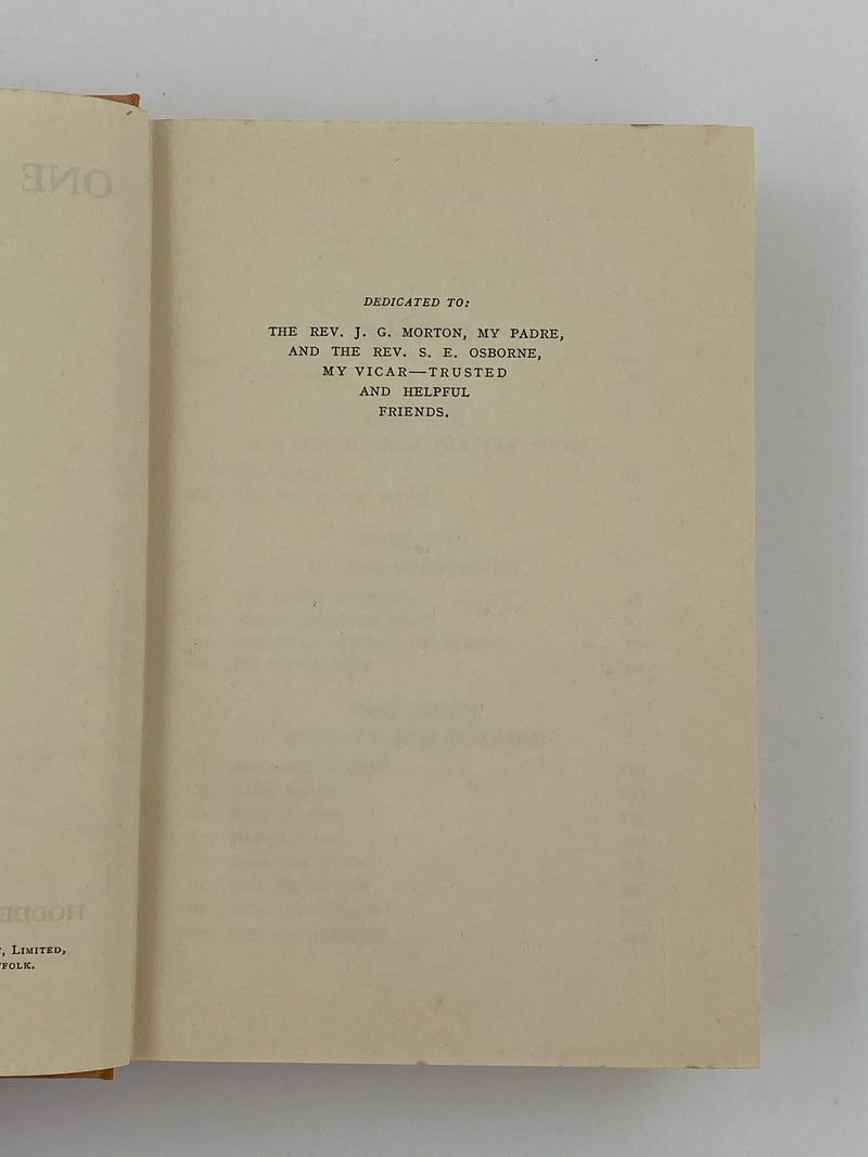 One Thing I Know by A.J. Russell - First Printing 1933 - ODJ Recovery Collectibles