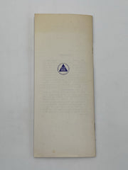 Partners in A.A. - 1958 First Printing Pamphlet Paul Henke