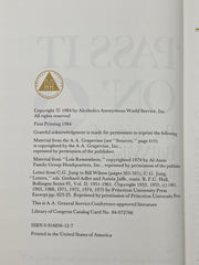 Pass It On - 1984 First Printing - ODJ Recovery Collectibles