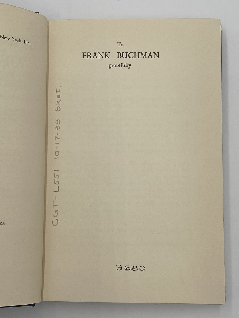 Philosophy of Courage or The Oxford Group Way by Philip Leon - 1939 Recovery Collectibles