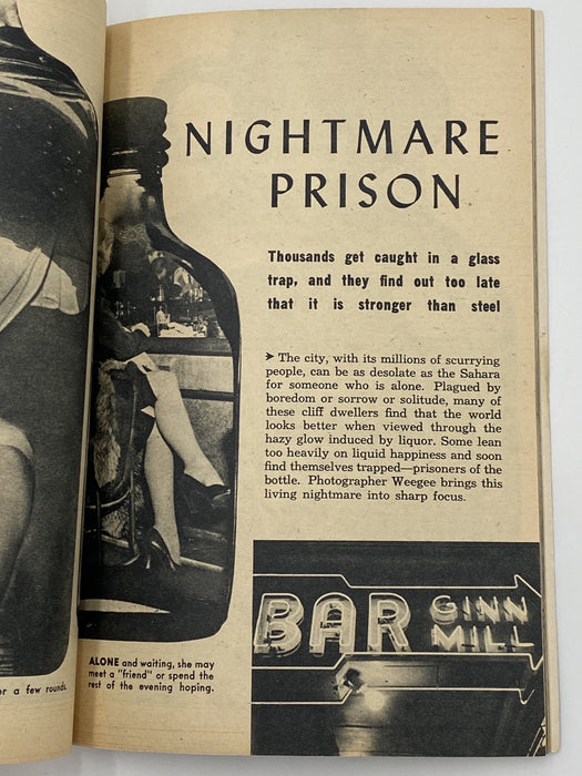 Photo Magazine - Nightmare Prison - November 1953 Recovery Collectibles