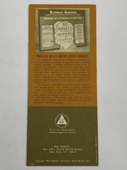 Profile of an AA Meeting Recovery Collectibles
