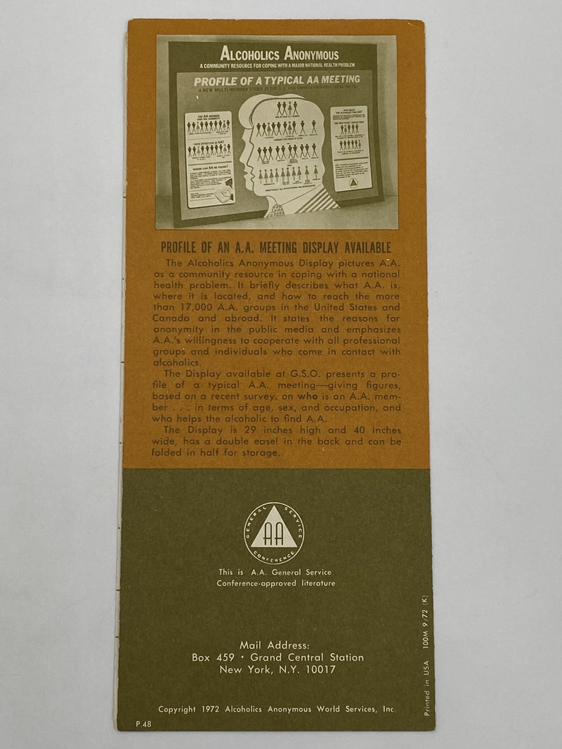 Profile of an AA Meeting Recovery Collectibles