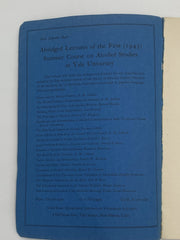Quarterly Journal of Studies on Alcohol - September 1944 Recovery Collectibles