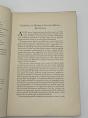 Quarterly Journal of Studies on Alcohol - September 1944 Recovery Collectibles