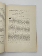Quarterly Journal of Studies on Alcohol - September 1944 Recovery Collectibles