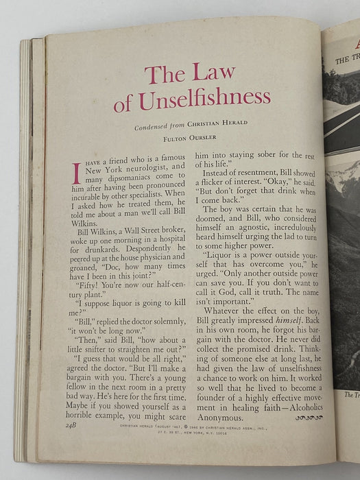 Reader’s Digest - “Law of Unselfishness” - February 1964 Recovery Collectibles