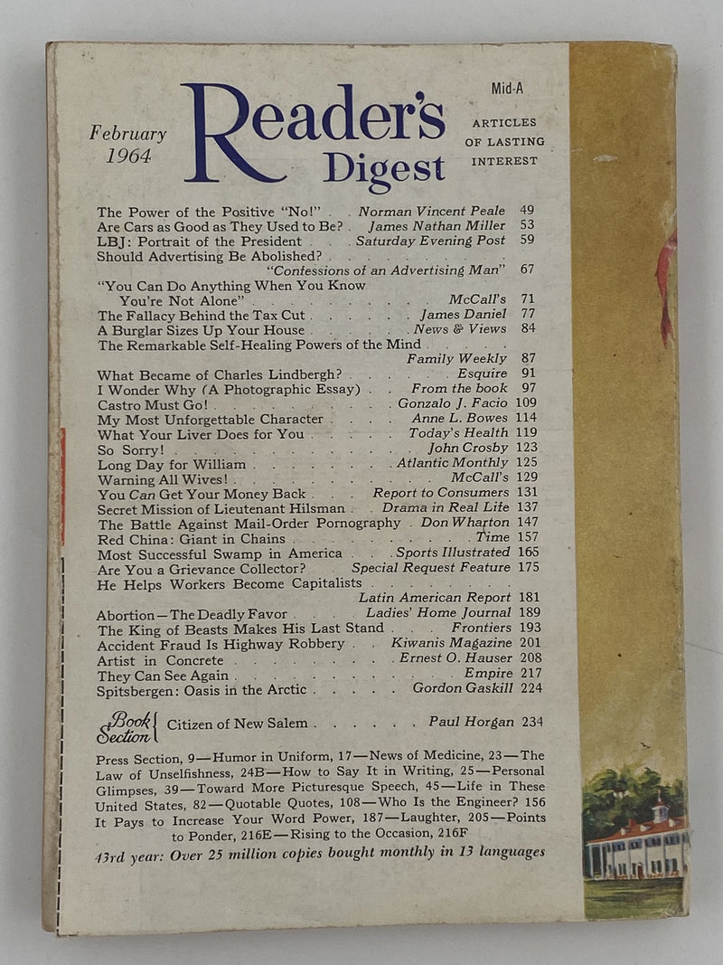Reader’s Digest - “Law of Unselfishness” - February 1964 Recovery Collectibles