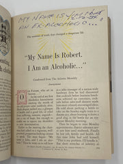 Reader’s Digest - My Name is Robert, I am an Alcoholic - November 1959 Recovery Collectibles