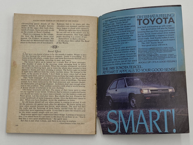 Reader’s Digest - Sober Advice About Drinking - March 1985 Recovery Collectibles