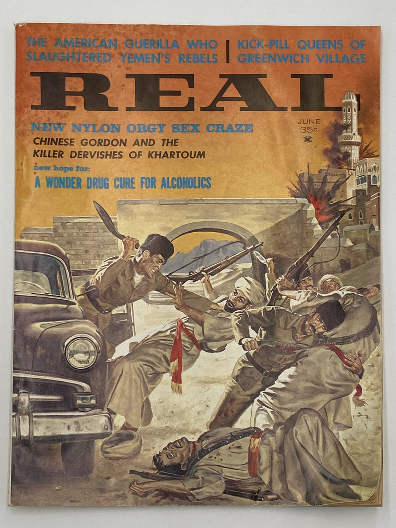 Real Magazine - A Wonder Drug Cure For Alcoholics - June 1963 Recovery Collectibles