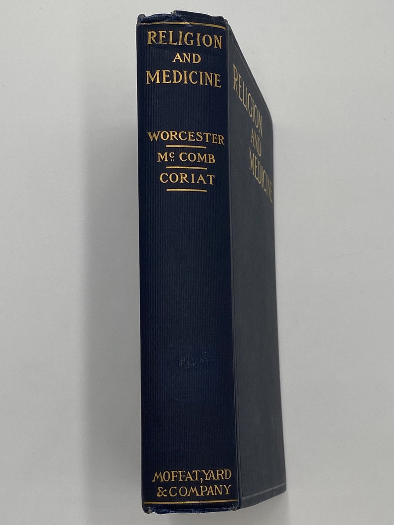 Religion and Medicine by Elwood Worcester - Third Printing 1908 Recovery Collectibles