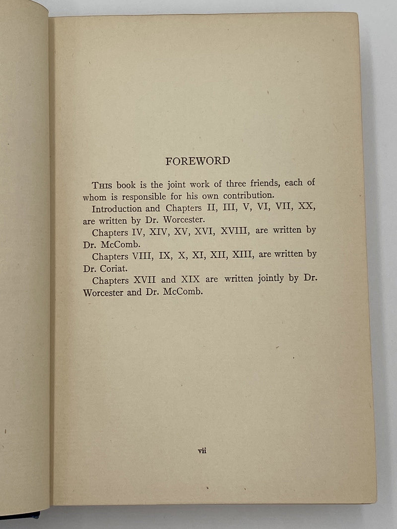 Religion and Medicine by Elwood Worcester - Third Printing 1908 Recovery Collectibles