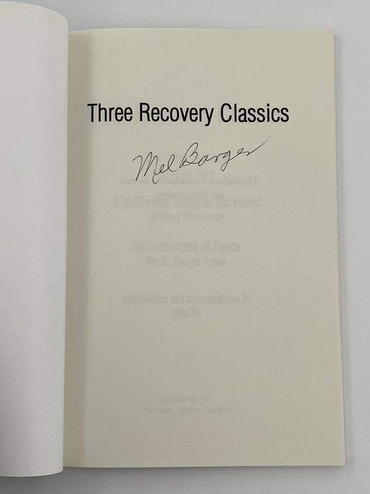 SIGNED by Mel B. - Three Recovery Classics - 2004 Recovery Collectibles