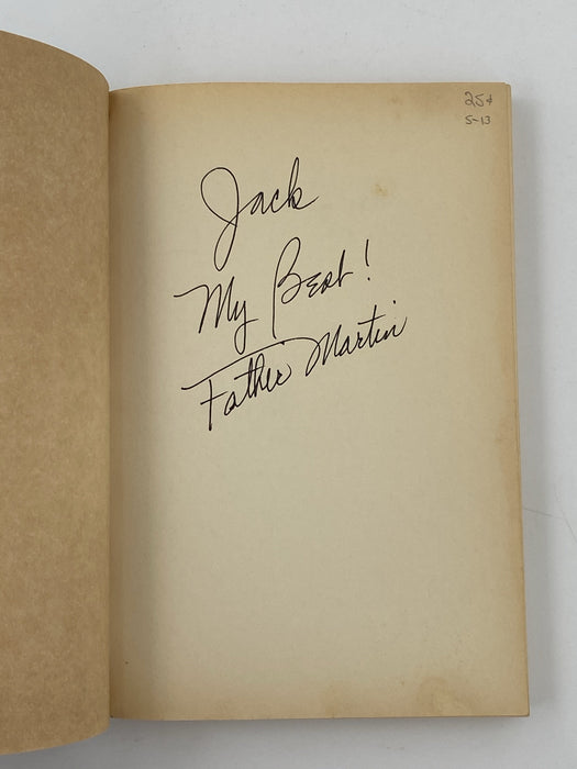 SIGNED by. Father Joseph C. Martin - Chalk Talks on Alcohol - 1st Printing 1989 Recovery Collectibles
